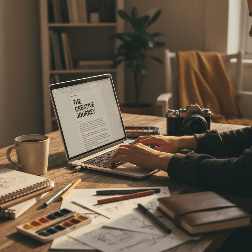 Mobile notary standing at a kitchen table with a stamp and document ready to sign